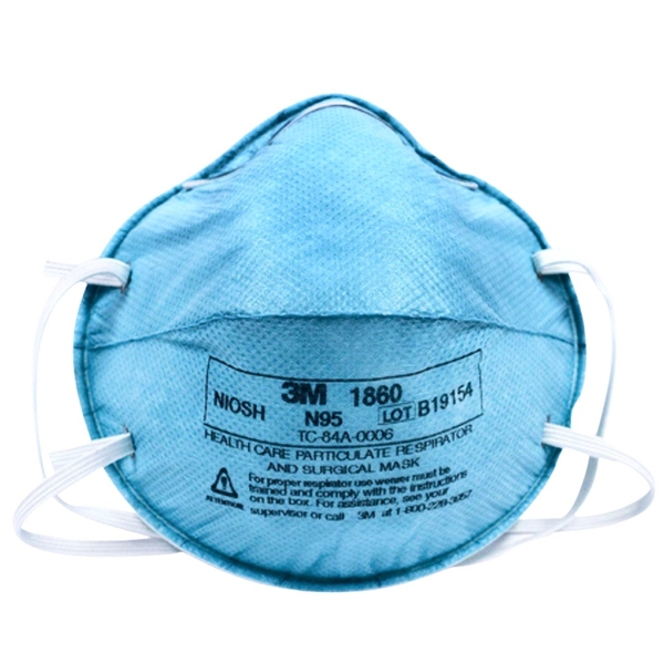 Khẩu Trang Phẩu Thuật 3M 1860 Cao Cấp Tiêu chuẩn NIOSH N95 - Hàng Chính hãng 3M