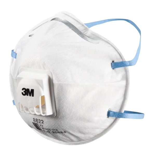 Khẩu Trang 3M 8822 P2 Tiêu Chuẩn Có Van Cool Flow™ - Hàng Chính Hãng 3M
