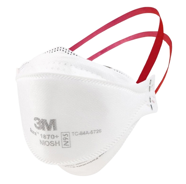 Khẩu Trang 3M 1870+ Aura™ Tiêu Chuẩn Y Tế N95 - Hàng Chính Hãng 3M