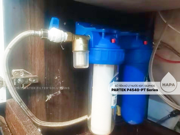 Bộ Tiền Xử Lý Nước PARTEK P4540-PT-(S/K) Loại Bỏ Cặn Canxi/Phèn Sắt cao cấp
