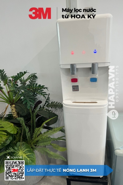 Máy Lọc Nước Nóng Lạnh 3M 2 Vòi - Bộ lọc nhập khẩu Mỹ