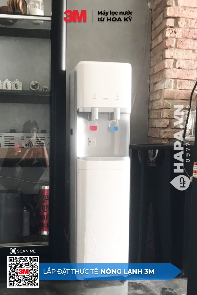 Máy Lọc Nước Nóng Lạnh 3M 2 Vòi - Bộ lọc nhập khẩu Mỹ
