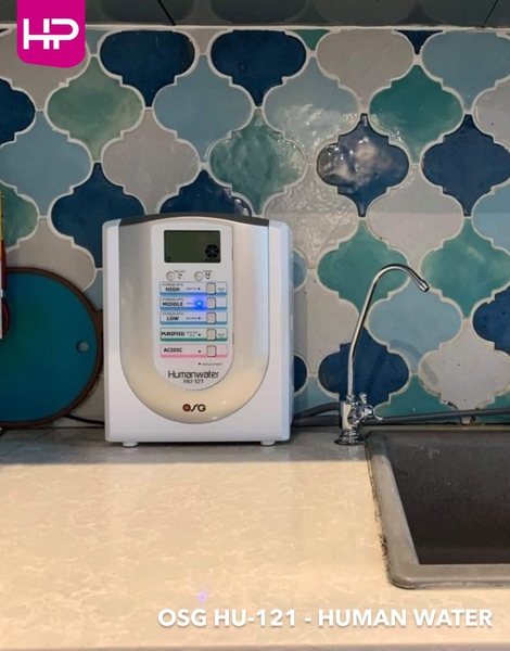 Máy Điện Giải ION Kiềm OSG Human Water HU-121 - Nhập Khẩu Nhật Bản