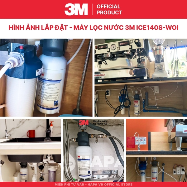 Máy Lọc Nước 3M ICE140S-WOI Uống Trực Tiếp Từ Vòi - Nhập Khẩu Mỹ