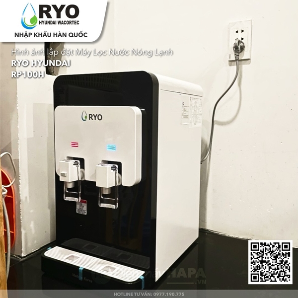 Máy Lọc Nước Nóng Lạnh RYO Hyundai RP100H - Nhập Khẩu Hàn Quốc
