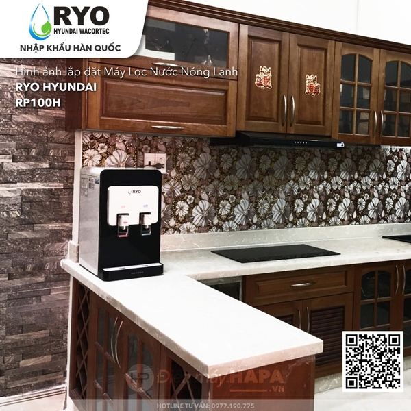 Máy Lọc Nước Nóng Lạnh RYO Hyundai RP100H - Nhập Khẩu Hàn Quốc