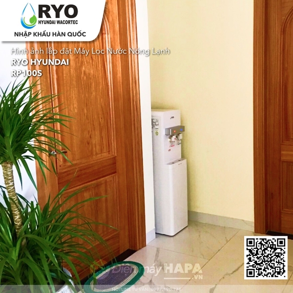 Máy Lọc Nước Nóng Lạnh RYO Hyundai RP100S - Nhập Khẩu Hàn Quốc, Hàng Chính Hãng
