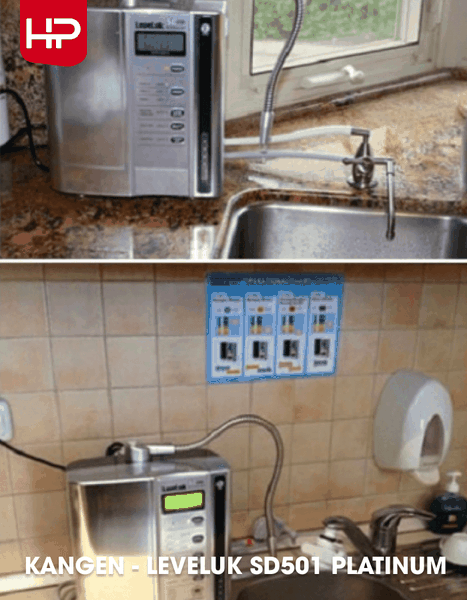 Máy Điện Giải ION Kiềm Kangen LEVELUK SD501 Platinum - Nhập Khẩu Nhật Bản
