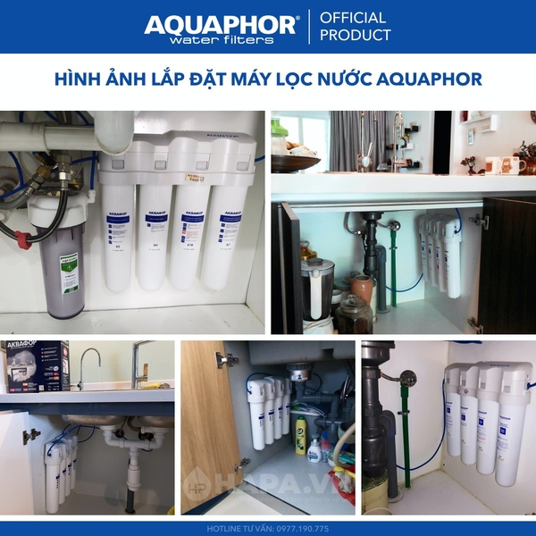 Máy Lọc Nước AQUAPHOR CRYSTAL ECO H Nano Aqualen™ - Nhập Khẩu Châu Âu