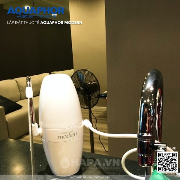 Thiết Bị Lọc Nước Tại Vòi AQUAPHOR MODERN Nano - Nhập Khẩu Châu Âu