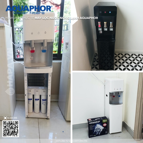 Máy Lọc Nước Nóng Lạnh AQUAPHOR CRYSTAL H - Bộ Lọc Nhập khẩu Châu Âu