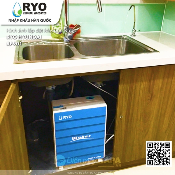Máy Lọc Nước Uống RYO Hyundai RP901 Công nghệ UF - Nhập Khẩu Hàn Quốc