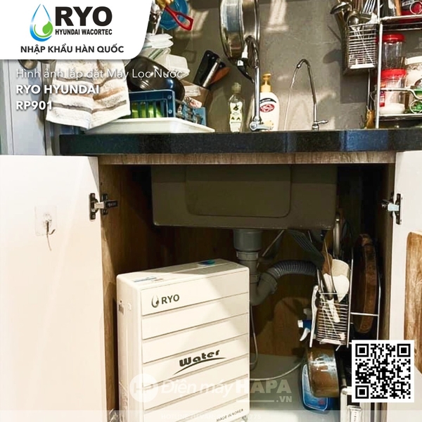 Máy Lọc Nước Uống RYO Hyundai RP901 Công nghệ UF - Nhập Khẩu Hàn Quốc