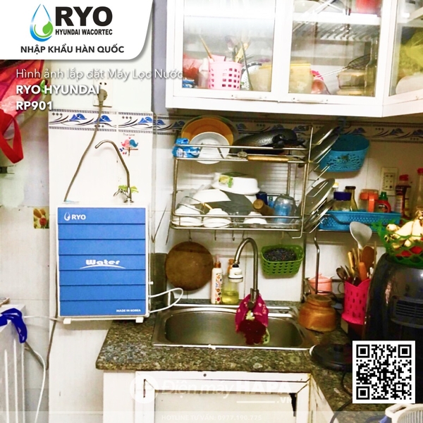 Máy Lọc Nước Uống RYO Hyundai RP901 Công nghệ UF - Nhập Khẩu Hàn Quốc