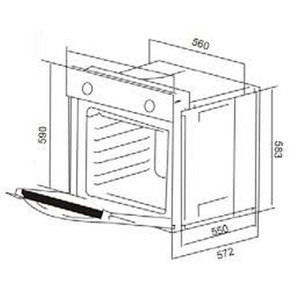 Lò Nướng Canzy CZ 11EB - 60L