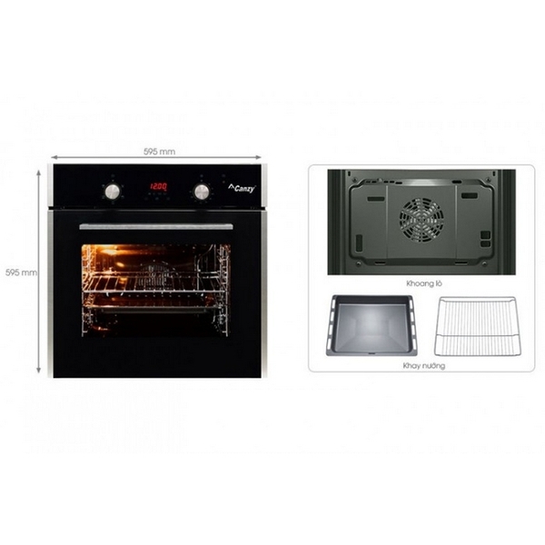 Lò Nướng Canzy CZ 608TP - 59L