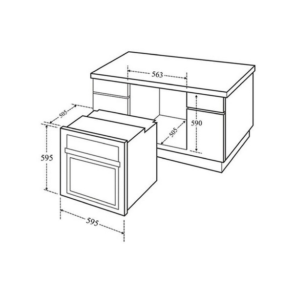 Lò Nướng Canzy CZ 608TP - 59L
