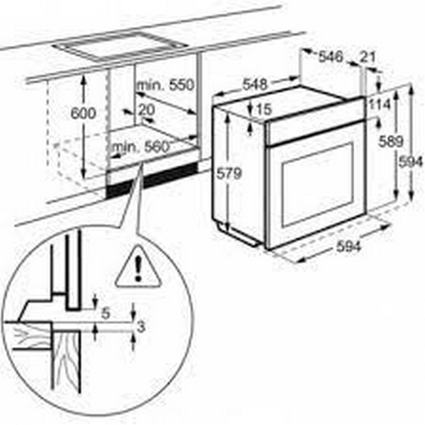 Lò Nướng Electrolux EOB8857AAX 72L