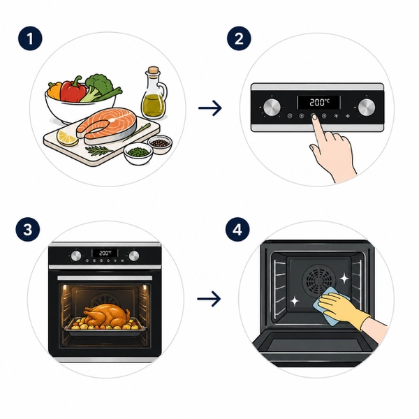 Lò Nướng Electrolux EOY5851AAX 74L