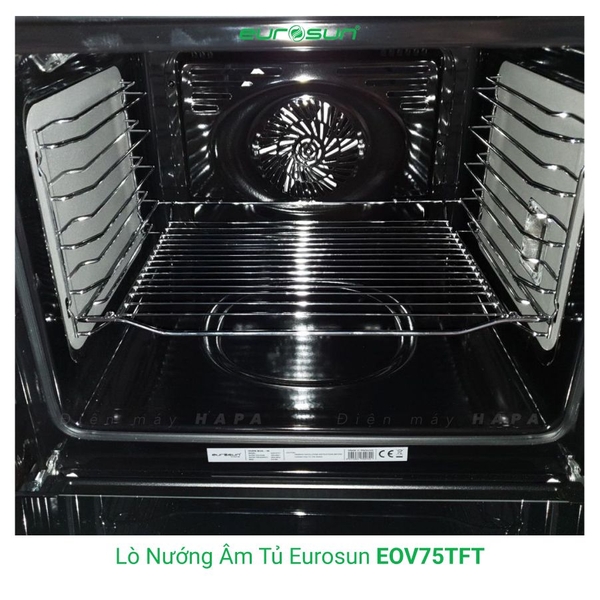 Lò Nướng EUROSUN EOV75TFT 78 Lít Cao Cấp - Nhập Khẩu CHLB Đức
