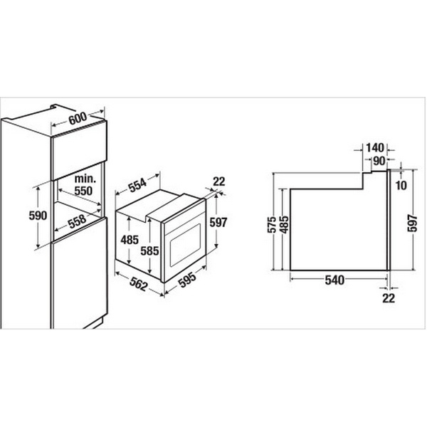 Lò Nướng Kuppersbusch EEB.6260.0 JX2 54L