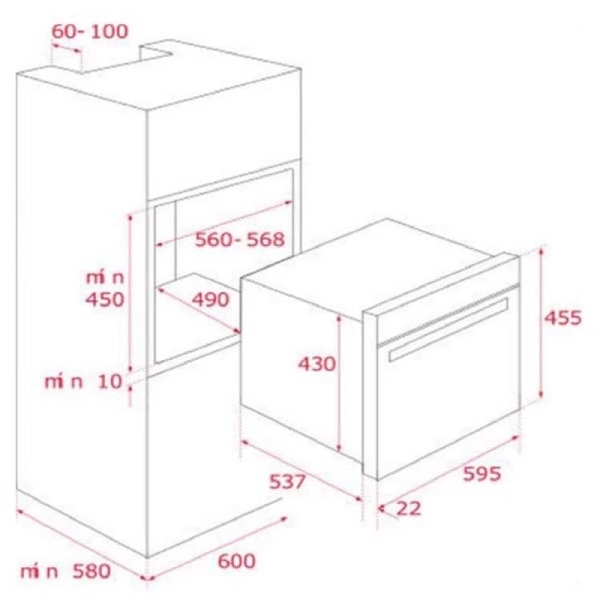 Lò Nướng Teka HLC 847 C 40587601 - 41 Lít