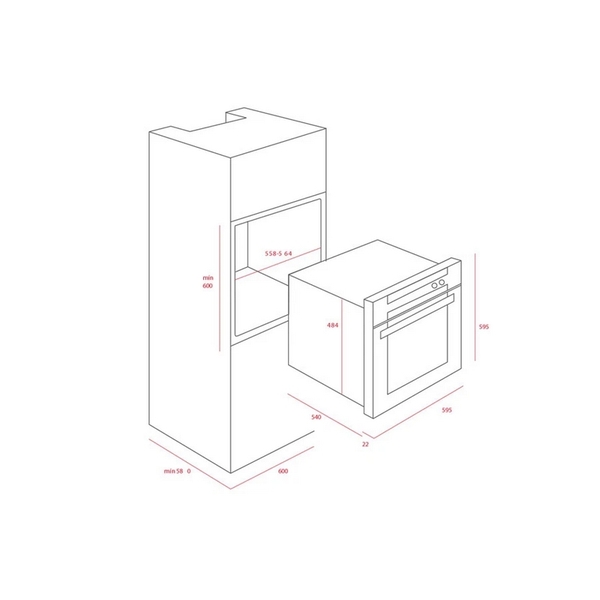 Lò Nướng Teka HS 720 40583500 - 65 Lít
