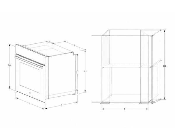 Lò Nướng Teka HSB 630 41560130 - 71 Lít