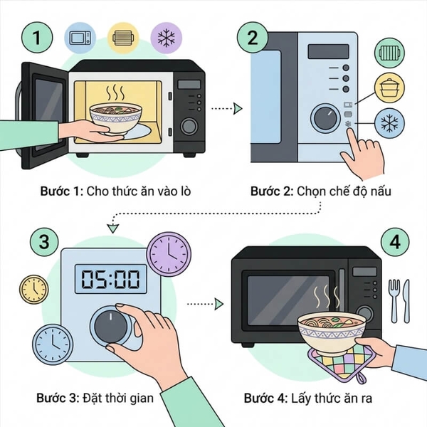 Lò Vi Sóng Có Nướng ELECTROLUX EMS3082CR 30 Lít
