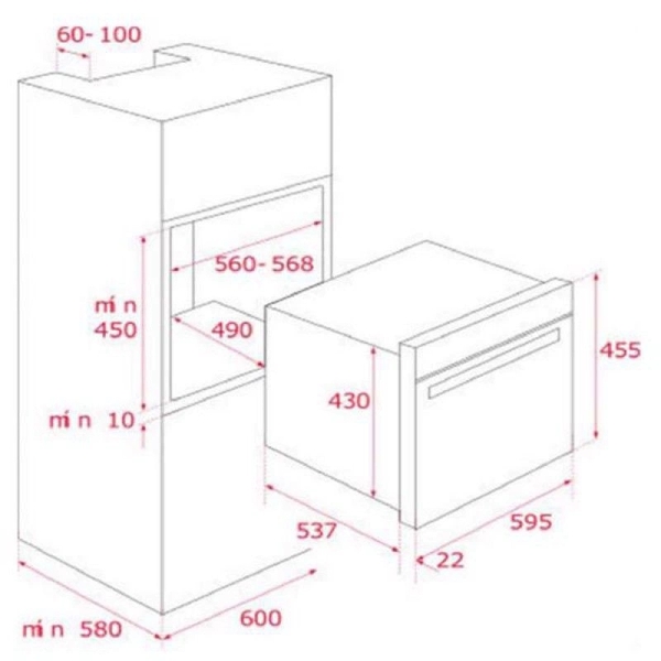 Lò Vi Sóng Có Nướng TEKA MLC 844 40584400 45 Lít