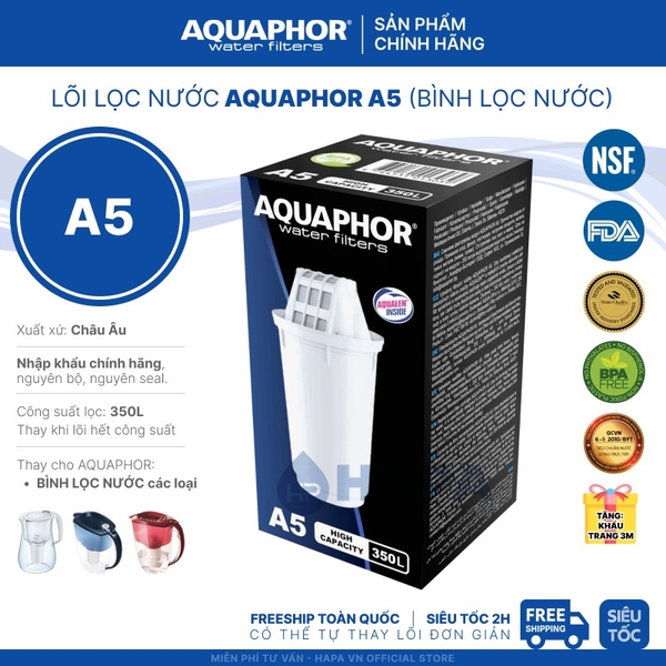 Lõi Lọc Bình Lọc Nước AQUAPHOR A5