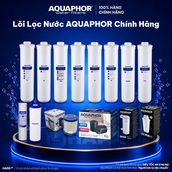 Lõi Lọc Nước AQUAPHOR Đầy Đủ Models - Nhập Khẩu Châu Âu