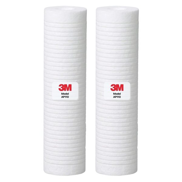 Combo 2 Lõi Lọc Thô 3M™ Aqua-Pure™ AP110 - Lõi Lọc Thay Thế 3M AP11T AP055T AP102T-110 CFS02T / Cốc 20" - Nhập Khẩu Mỹ