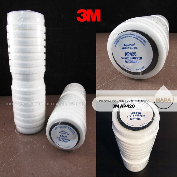 Lõi Lọc Nước 3M AP420 Thay Cho Lọc Tổng AP11T 420 - Nhập Khẩu 3M Mexico