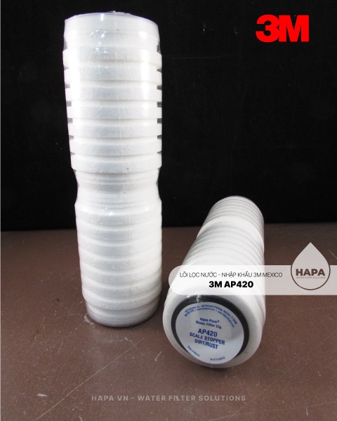 Lõi Lọc Nước 3M AP420 Thay Cho Lọc Tổng AP11T 420 - Nhập Khẩu 3M Mexico