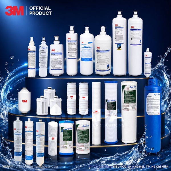 Lõi Lọc Nước 3M™ Aqua-Pure™ Made in USA, Đầy Đủ Models - Nhập Khẩu Mỹ