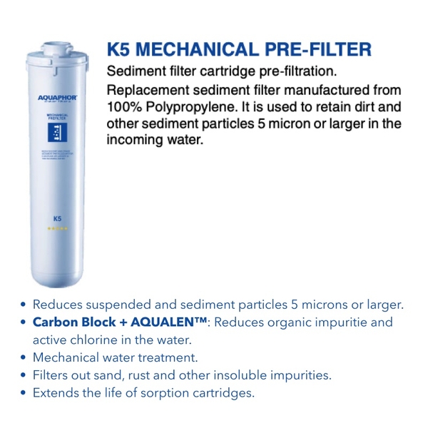 Lõi Lọc Nước AQUAPHOR K5 Thay Cho Máy MORION - Nhập khẩu Châu Âu