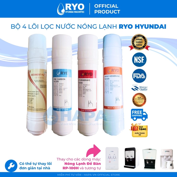 Lõi Lọc Nước RYO HYUNDAI RP 03 UF Membrane Filter - Nhập Khẩu Hàn Quốc