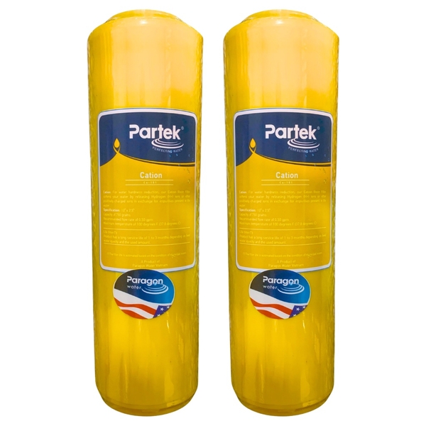 Lõi Lọc CATION 10 inch cao cấp - Lõi Lọc Làm Mềm Nước Partek / Paragon