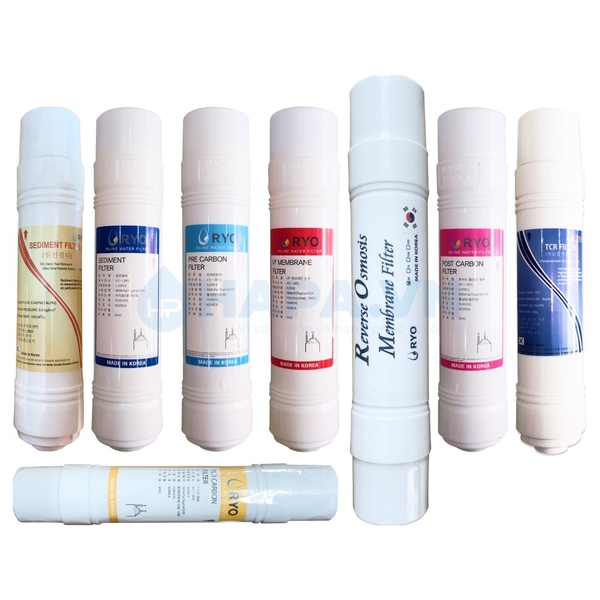 Lõi Lọc Nước RYO HYUNDAI Đầy Đủ Models - Nhập Khẩu Hàn Quốc
