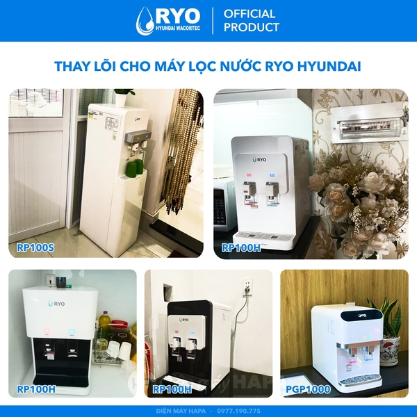 Lõi Lọc Nước RYO HYUNDAI RP 04 Post Carbon Filter - Nhập Khẩu Hàn Quốc