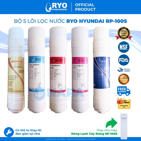 Lõi Lọc Nước RYO HYUNDAI RP 02 Pre Carbon Filter - Nhập Khẩu Hàn Quốc
