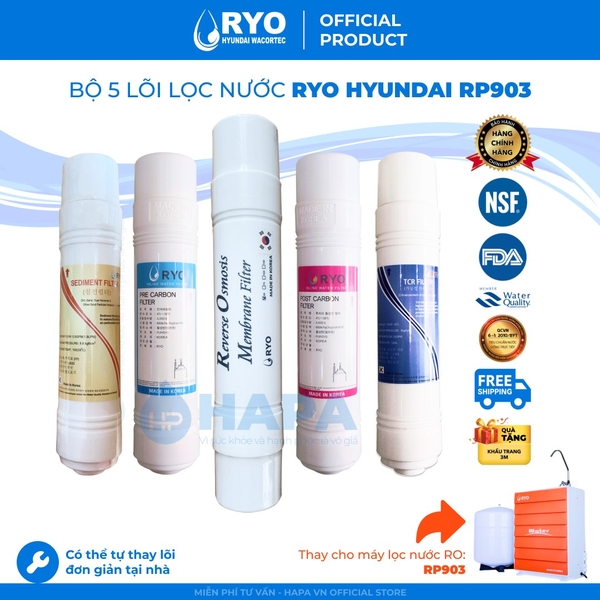 Lõi Lọc Nước RYO HYUNDAI RP 03 RO Membrane Filter - Nhập Khẩu Hàn Quốc