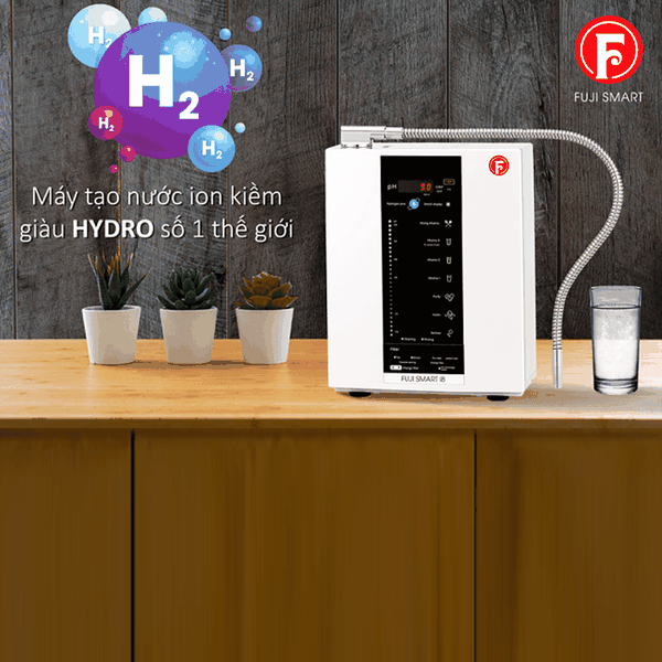 Máy Điện Giải ION Kiềm FUJI SMART i8 - Nhập Khẩu Nhật Bản