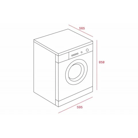 Máy Giặt Sấy Teka TKD 1610 WD 40874450 - 10 Kg