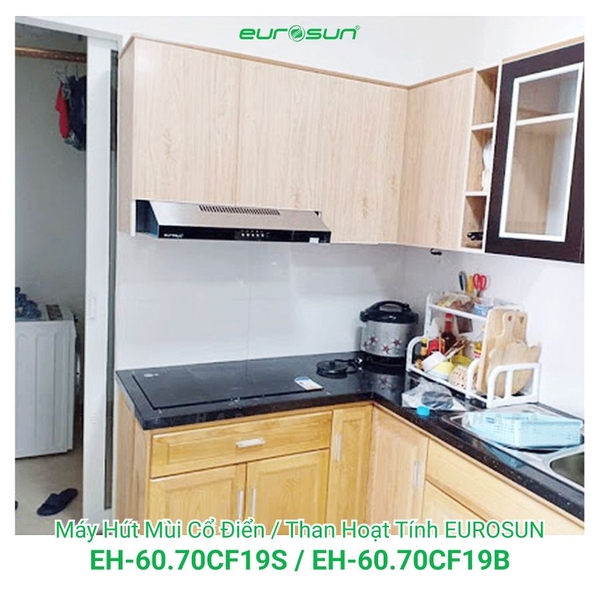Máy Hút Mùi EUROSUN EH-60CF19S, EH-70CF19S, EH-60CF19B, EH-70CF19B