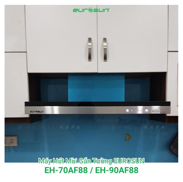 Máy Hút Mùi Gắn Tường EUROSUN EH-70AF88, EH-90AF88 Công Suất 1000m³/h