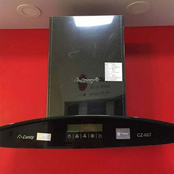 Máy Hút Mùi Áp Tường Canzy CZ 607, CZ 609 - 1400 m³/h