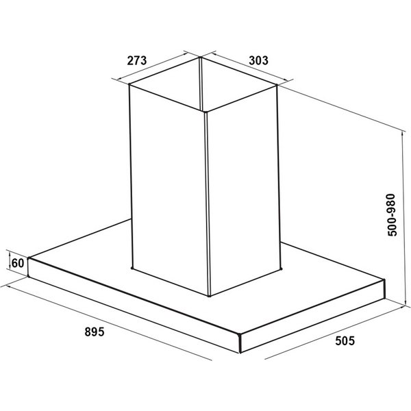 Máy Hút Mùi Đảo Canzy CZ-B07 Pro Max, CZ-B09 Pro Max - 1400 m³/h