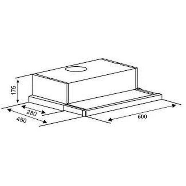 Máy Hút Mùi Khói Âm Tủ Canzy CZ C516I - 750 m³/h